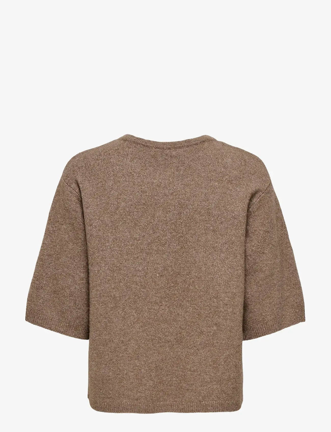 JDY - JDYRUE LIFE 2/4 PEARL CARDIGAN KNT NOOS - koftor - caribou - 2