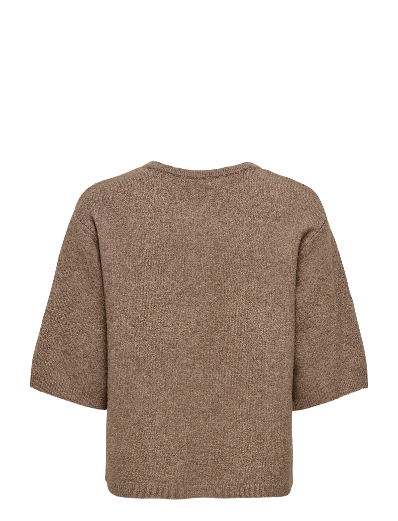 JDY - JDYRUE LIFE 2/4 PEARL CARDIGAN KNT NOOS - koftor - caribou - 2