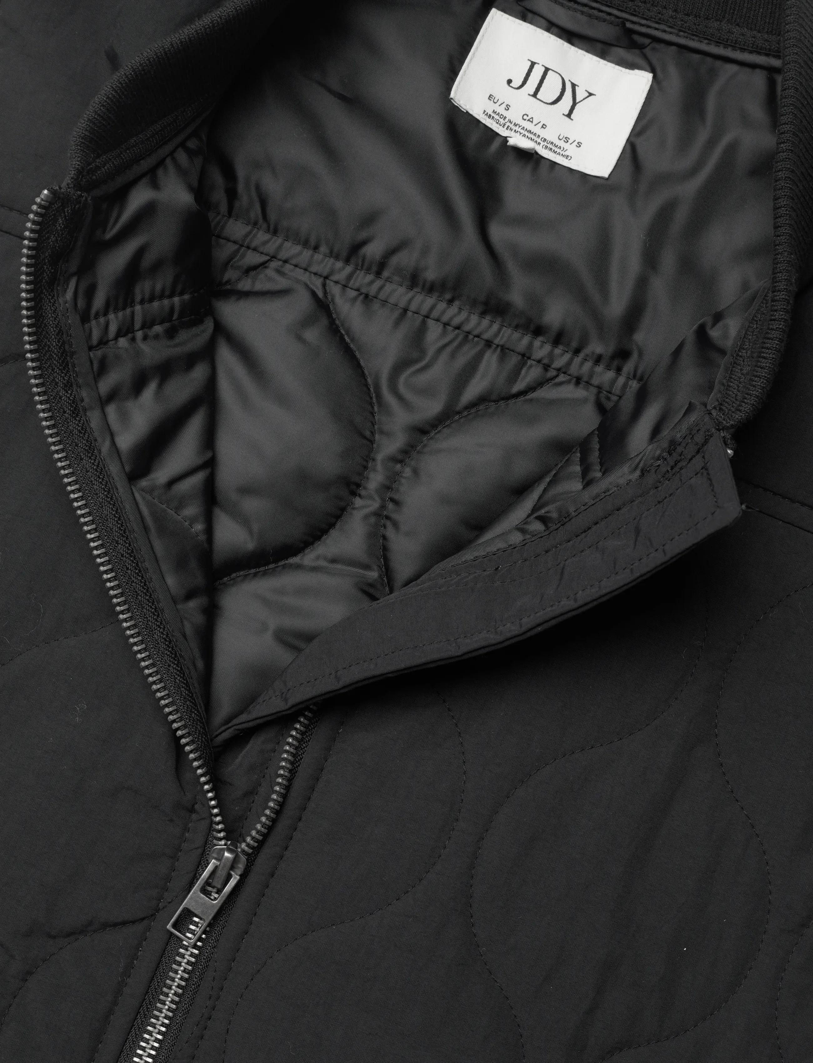 JDY - JDYRAYA QUILT SHORT WAISTCOAT OTW HAB - forårsjakker - black - 5