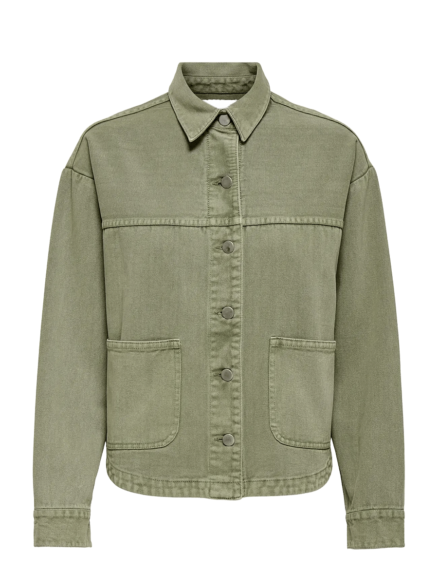 JDY - JDYNOMA L/S SHACKET WVN NOOS - forårsjakker - kalamata - 1