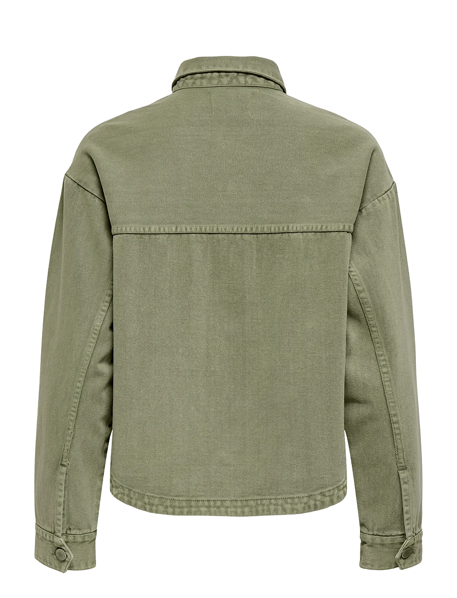 JDY - JDYNOMA L/S SHACKET WVN NOOS - forårsjakker - kalamata - 2