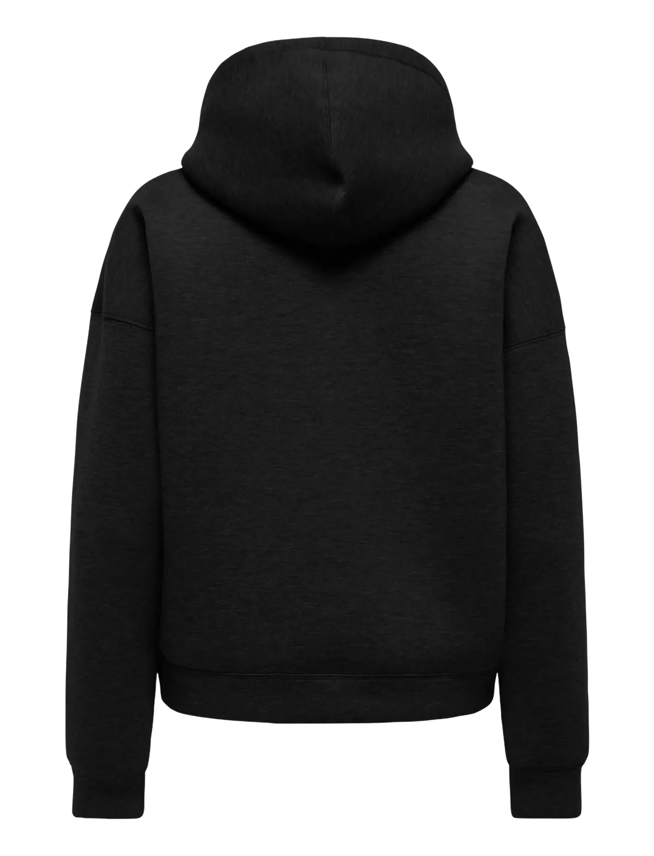 JDY - JDYSABRINA L/S ZIPPER SCUBA HOODIE JRS - kapuzenpullover - black - 2