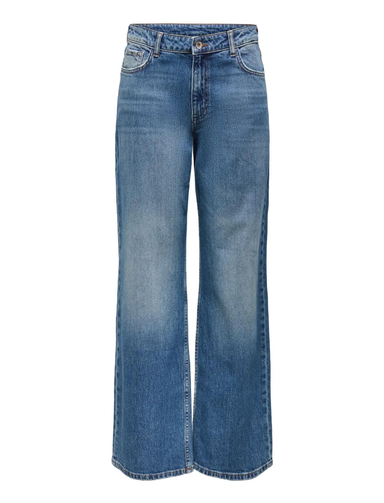 JDY JDYRUBY MW WID MB 1006 DNM NOOS - Jeans - MEDIUM BLUE DENIM / blue