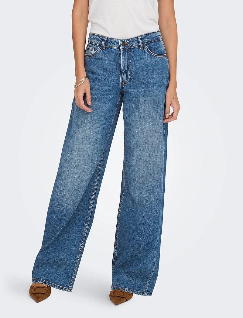 JDY - JDYRUBY MW WID MB 1006 DNM NOOS - vida jeans - medium blue denim - 0