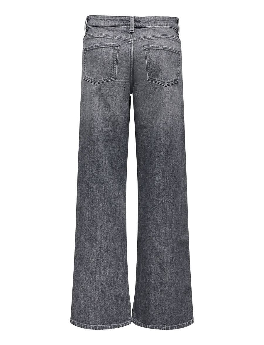 JDY - JDYRUBY MW WID MG 1007 DNM NOOS - brede jeans - medium grey denim - 2