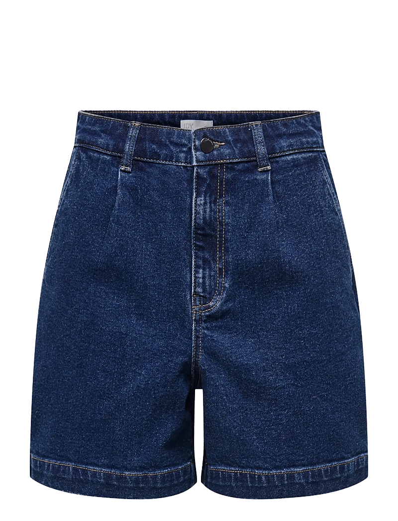 JDY - JDYVALERIE HW WID SHORTS DNM NOOS - jeansshorts - medium blue denim - 1