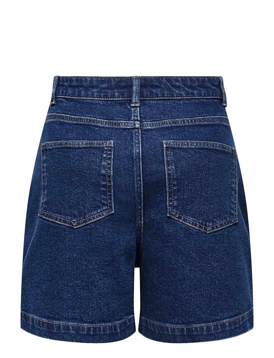 JDY - JDYVALERIE HW WID SHORTS DNM NOOS - jeansshorts - medium blue denim - 2