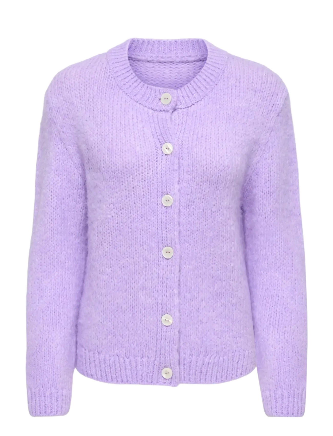 JDY JDYDINEA L/S BUTTON CARDIGAN KNT NOOS - Cardigans - LAVENDER / purple