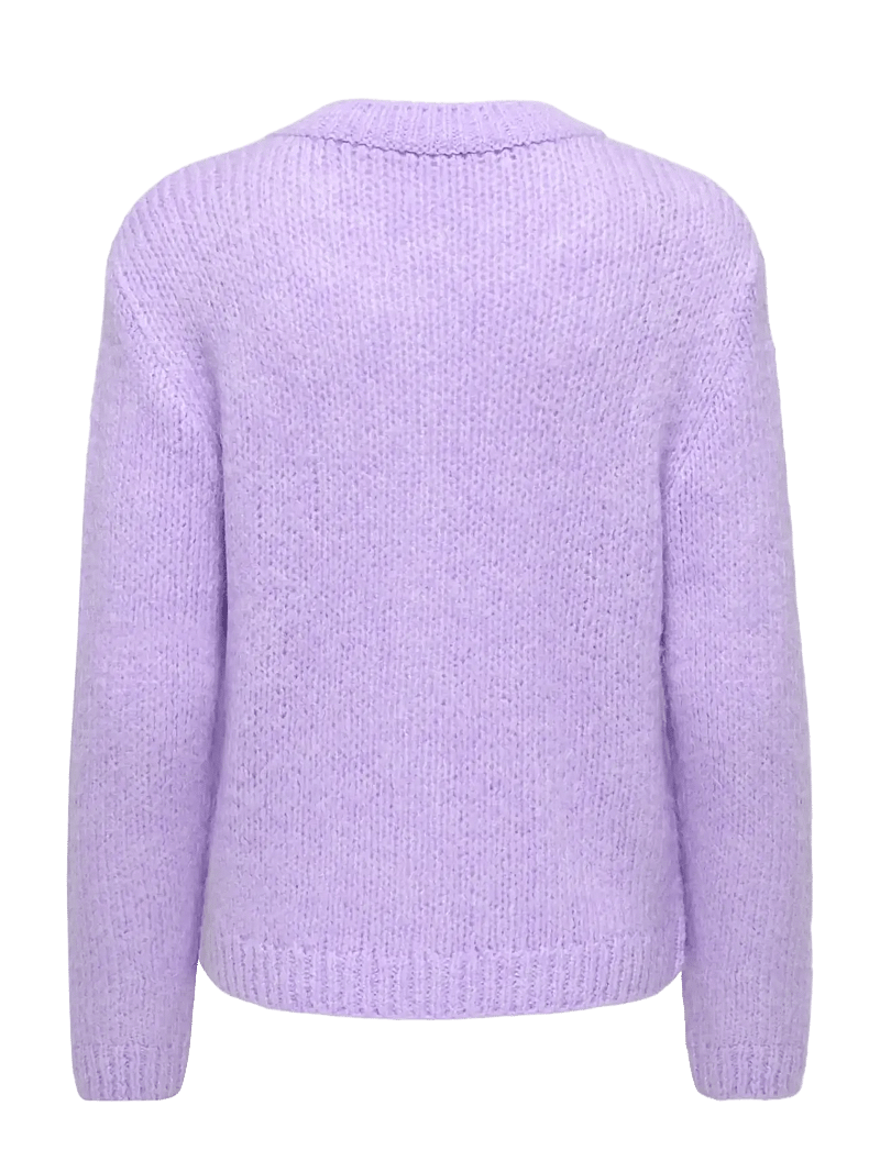 JDY - JDYDINEA L/S BUTTON CARDIGAN KNT NOOS - cardigans - lavender - 2