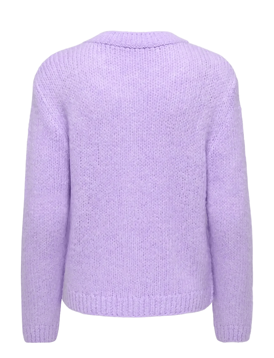 JDY - JDYDINEA L/S BUTTON CARDIGAN KNT NOOS - kardigani - lavender - 2