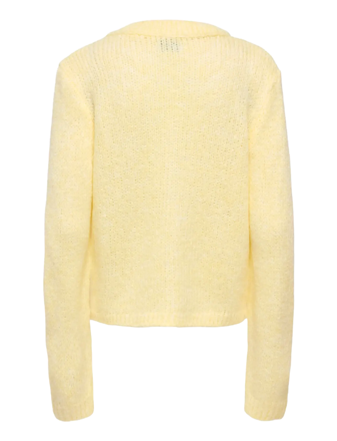 JDY - JDYDINEA L/S BUTTON CARDIGAN KNT NOOS - cardigans - pastel yellow - 2