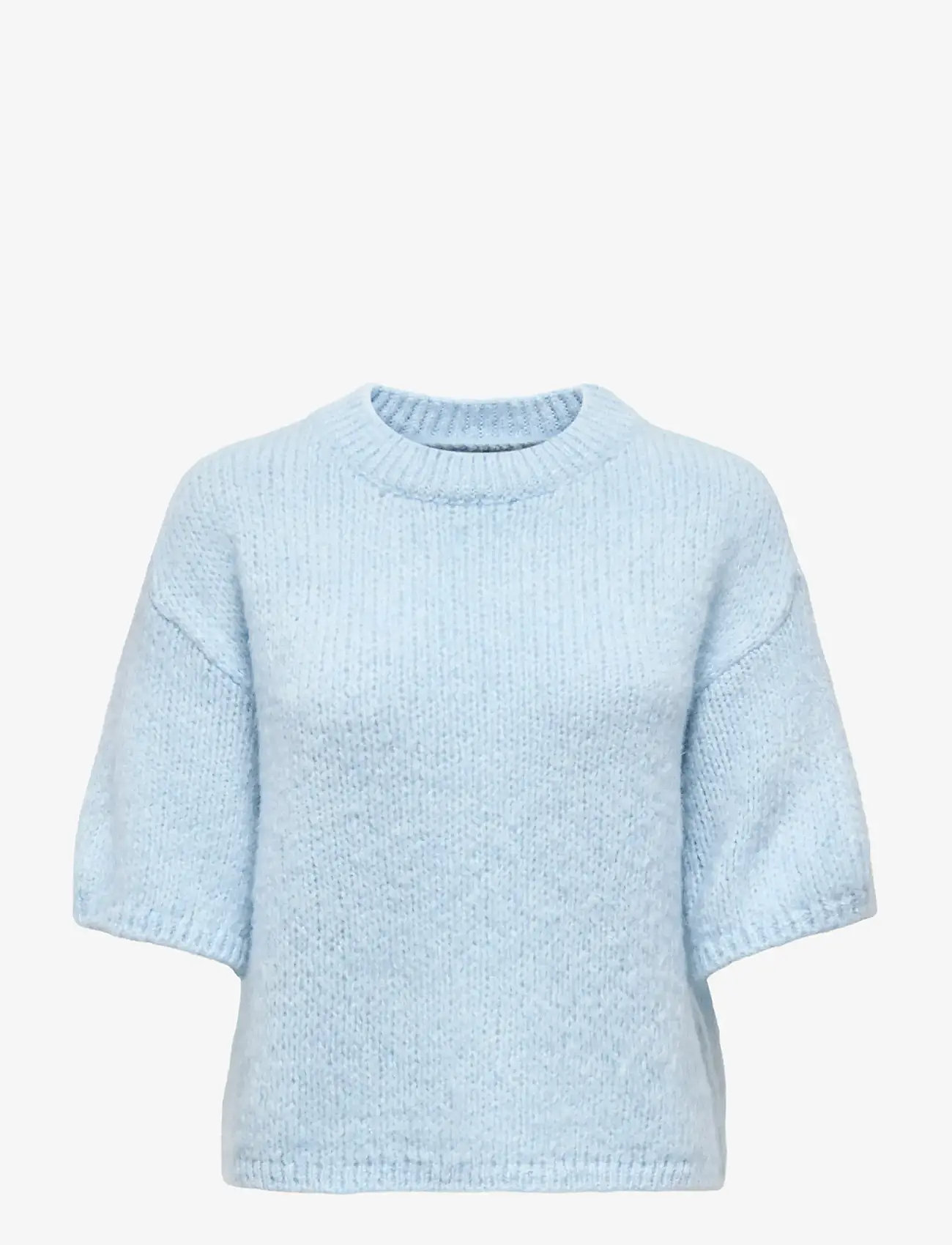 JDY - JDYLINEA S/S PULLOVER O-NECK KNT NOOS - pullover - cashmere blue - 1