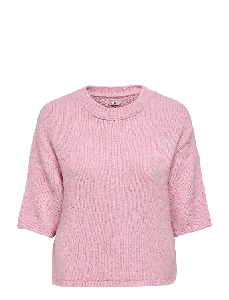 JDY - JDYLINEA S/S PULLOVER O-NECK KNT NOOS - swetry - fragrant lilac - 1