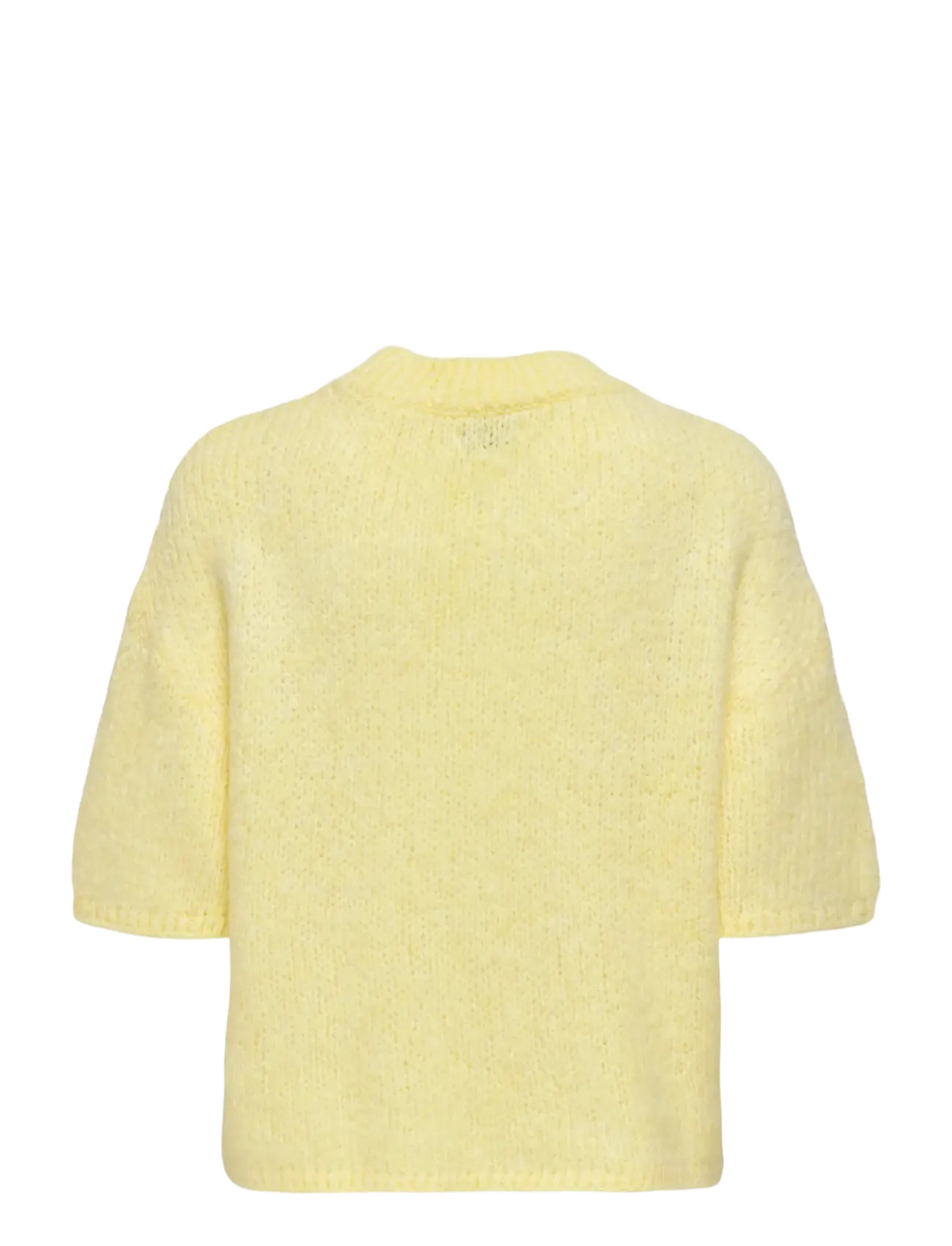 JDY - JDYLINEA S/S PULLOVER O-NECK KNT NOOS - sviitrid - pastel yellow - 2