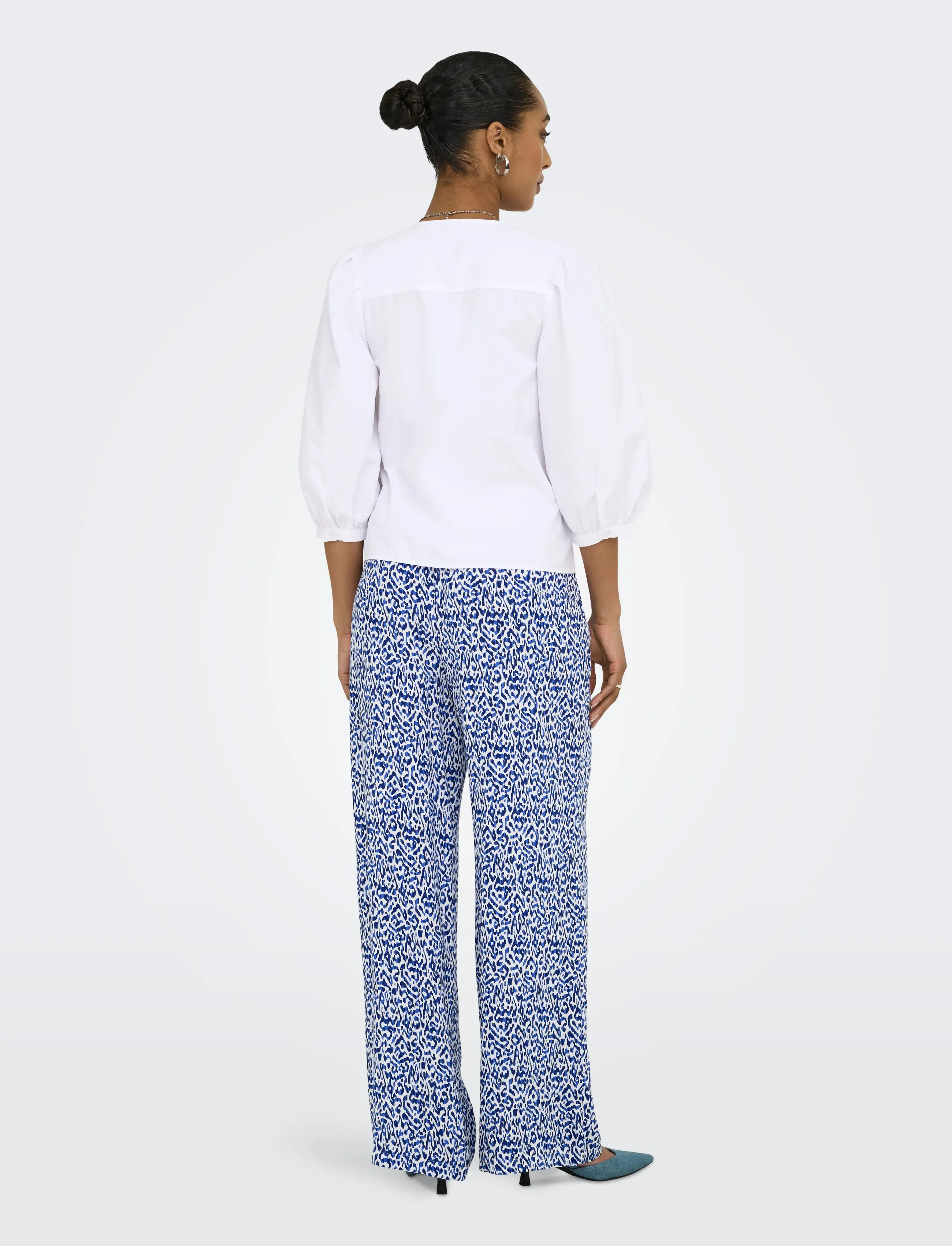 JDY - JDYJASMIN 3/4 SHIRT WVN EXP - white - 3