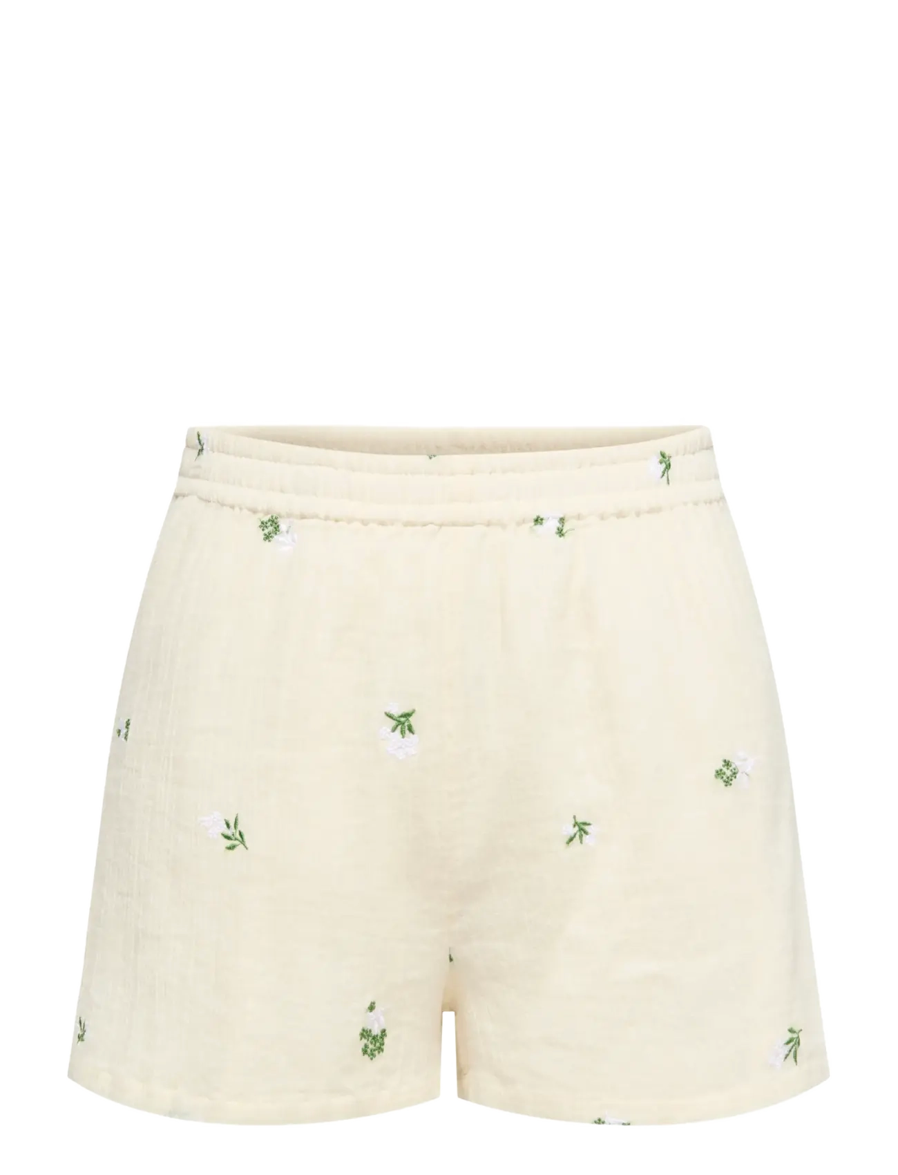 JDY Jdyalba Hw Shorts Wvn Exp Cream - XS - Damen