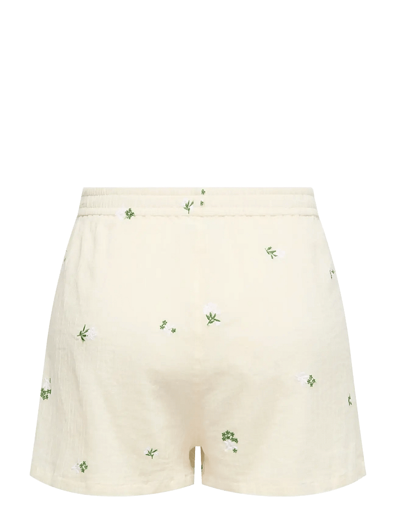 JDY - JDYALBA HW SHORTS WVN EXP - lühikesed vabaajapüksid - cloud dancer - 2