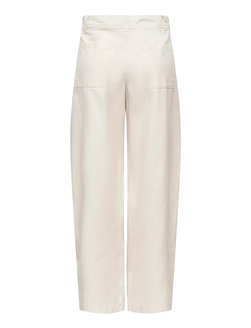 JDY - JDYSELMA HW BARREL PANT PNT NOOS - barrel jeans - cloud dancer - 2