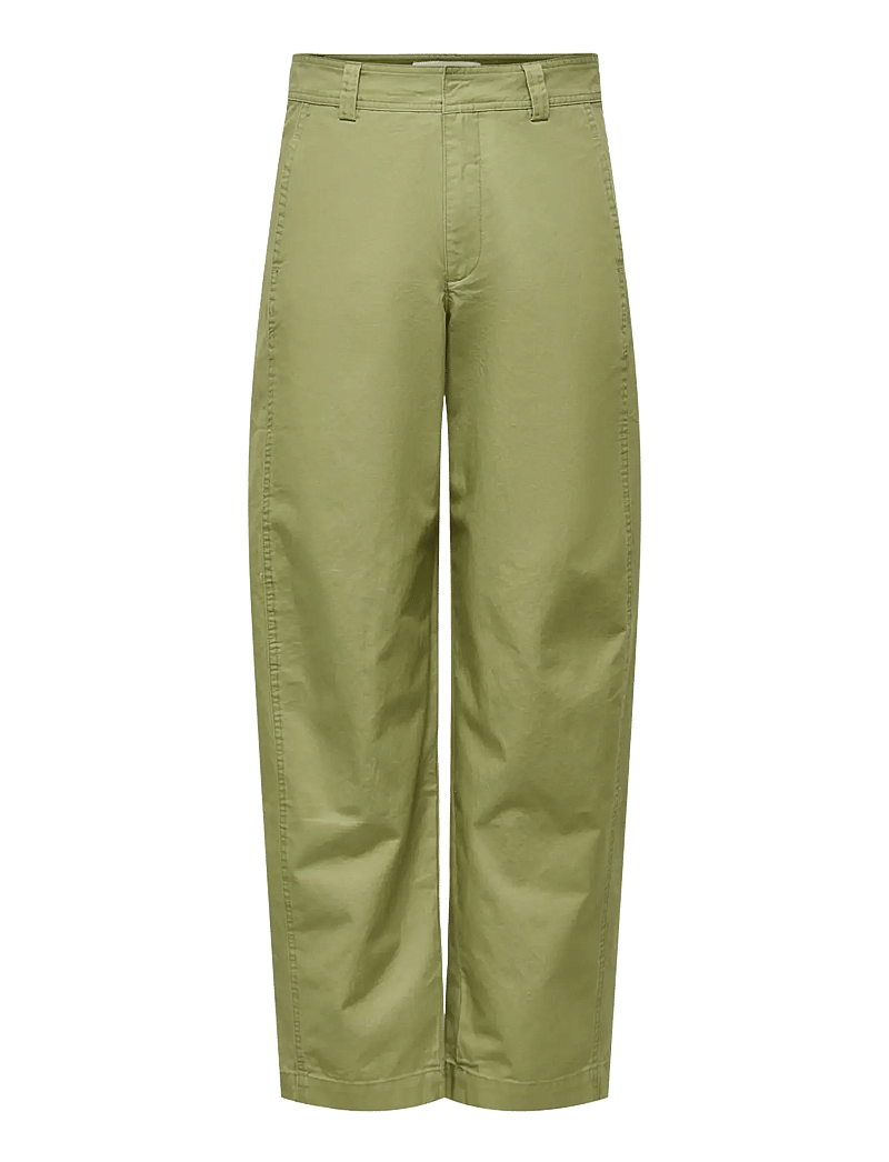 JDY - JDYSELMA HW BARREL PANT PNT NOOS - barrel lõikega teksad - dried herb - 1