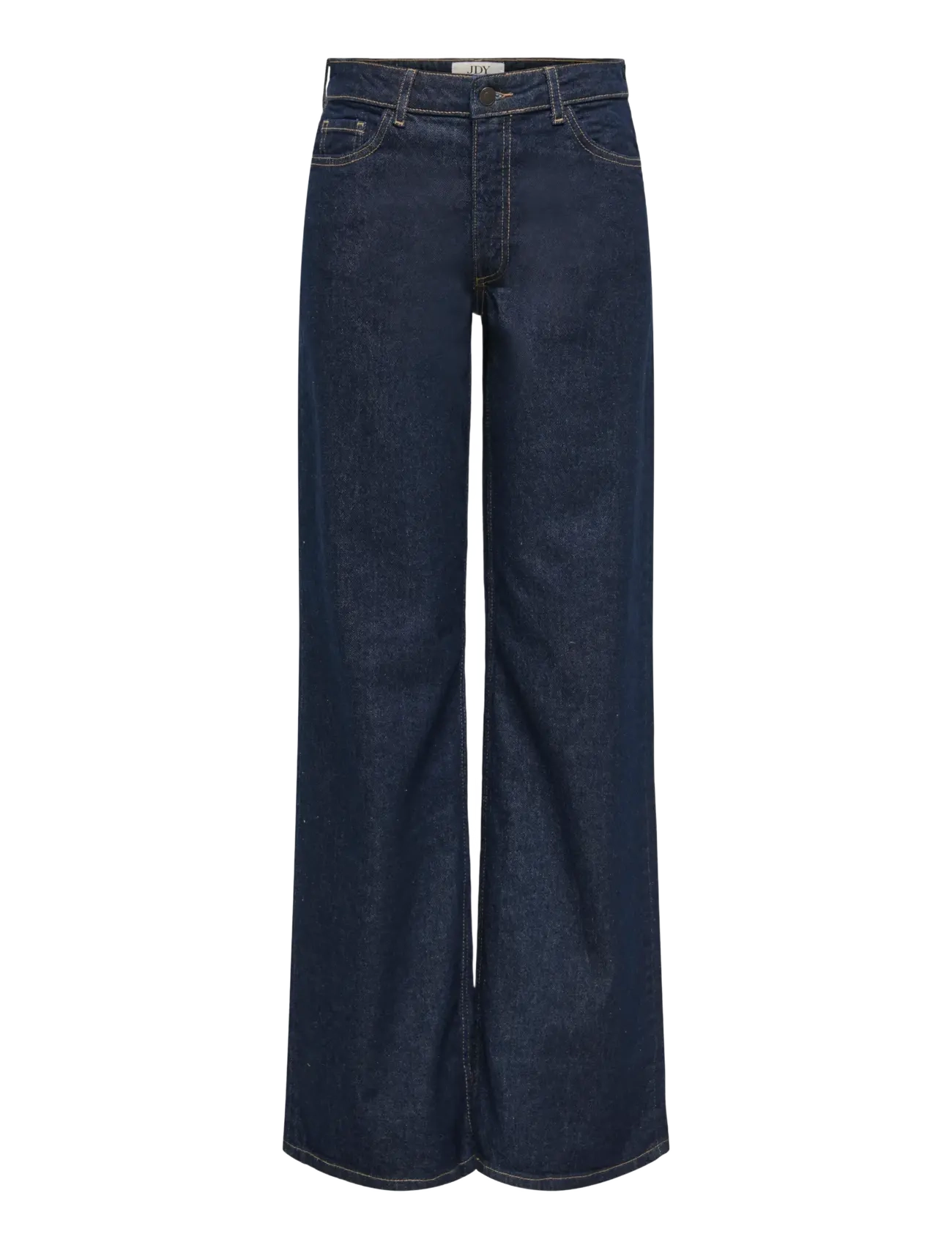JDYRUBY MW WID RINSE 1015 DNM NOOS - DARK BLUE DENIM