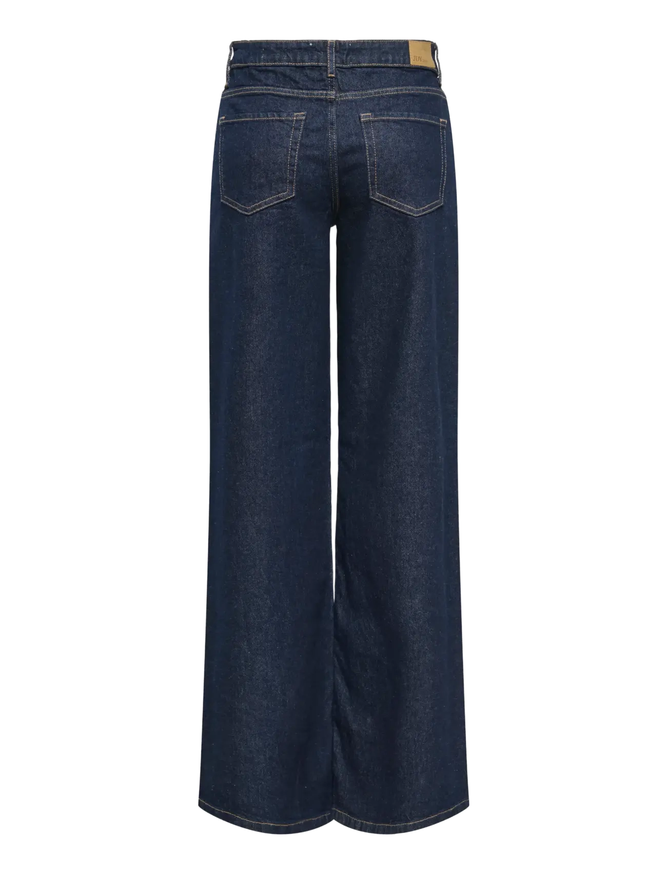JDY - JDYRUBY MW WID RINSE 1015 DNM NOOS - pantalons larges - dark blue denim - 2