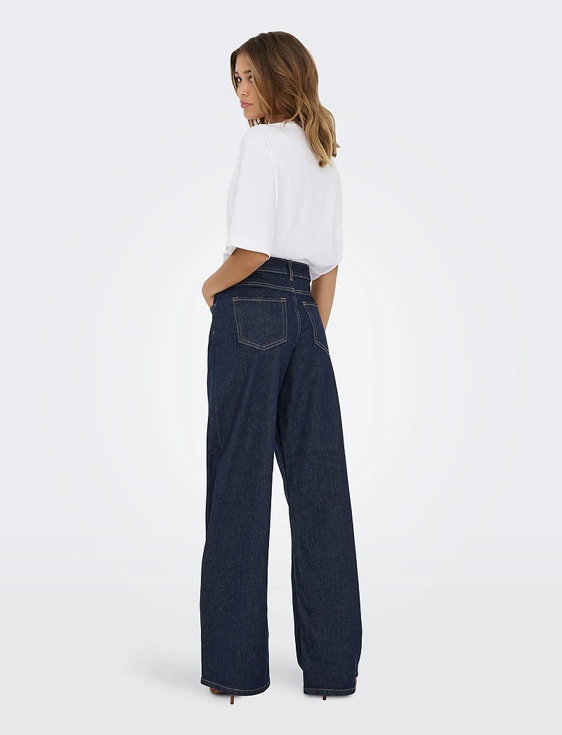 JDY - JDYRUBY MW WID RINSE 1015 DNM NOOS - vida jeans - dark blue denim - 3