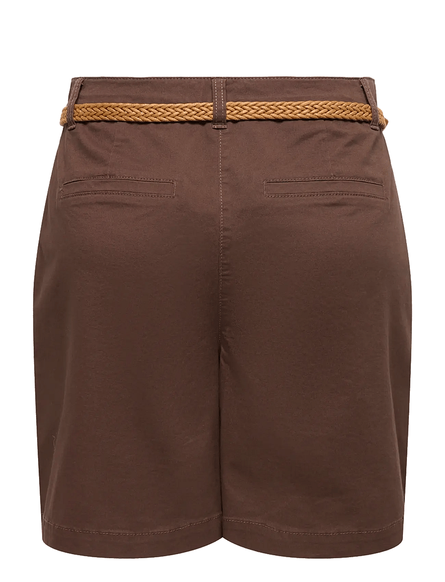 JDY - JDYCHICAGO MW BERMUDA SHORTS WVN NOOS - bermudas - chicory coffee - 2