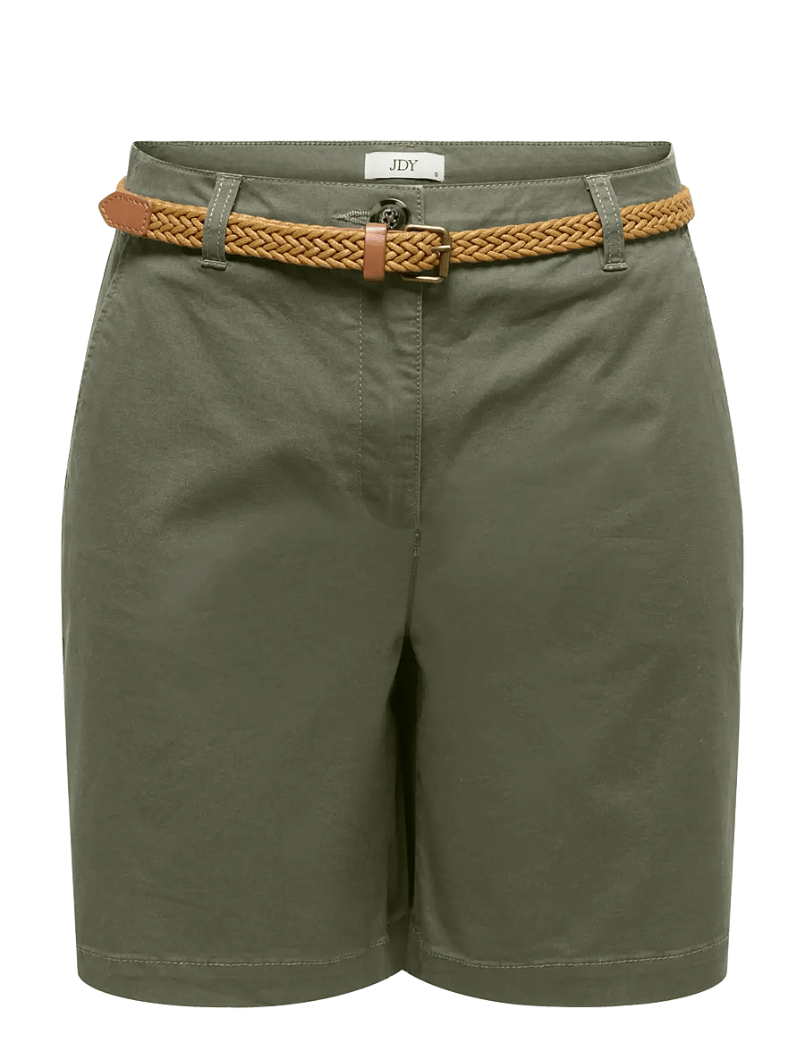 JDY - JDYCHICAGO MW BERMUDA SHORTS WVN NOOS - bermudashorts - kalamata - 1