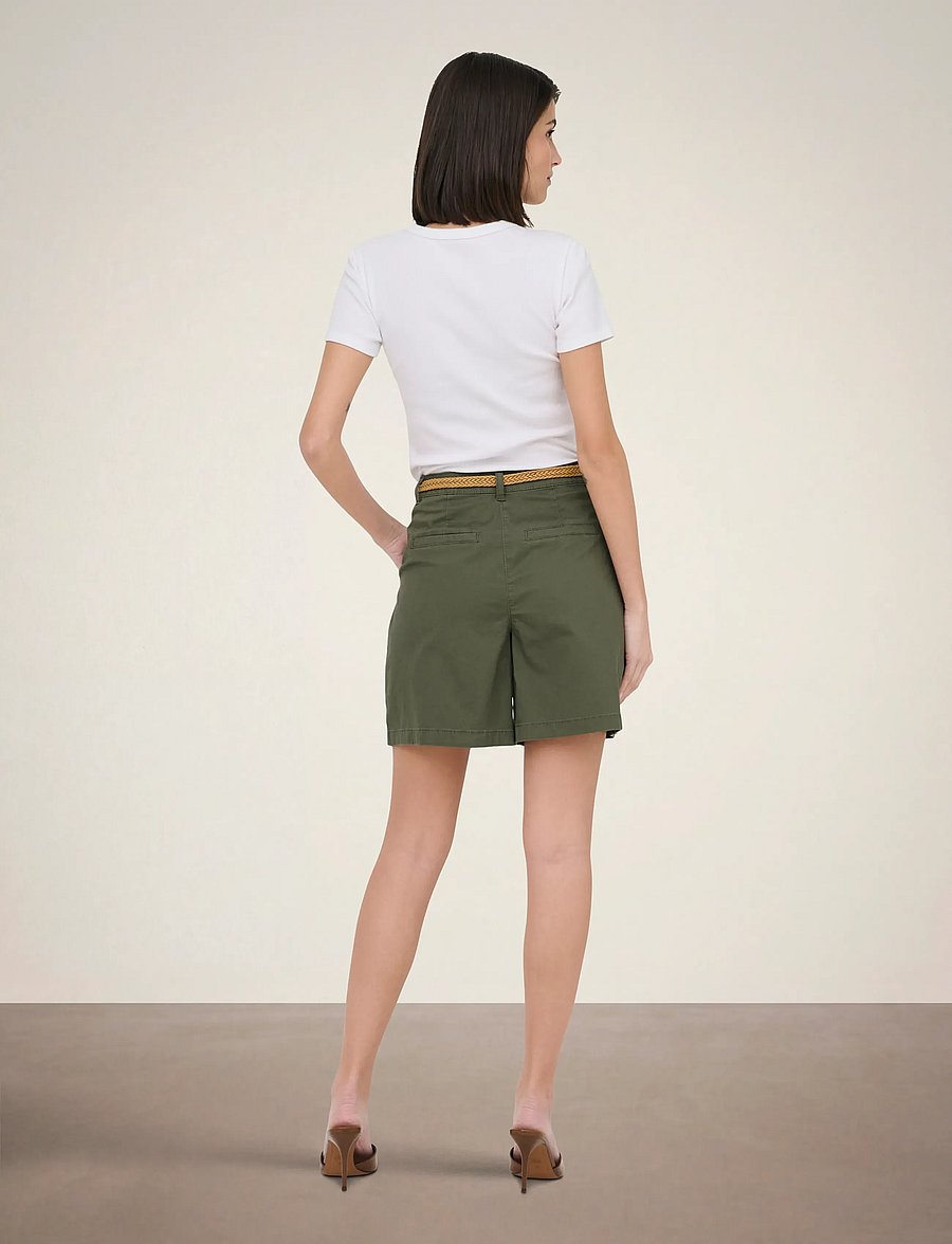 JDY - JDYCHICAGO MW BERMUDA SHORTS WVN NOOS - bermudashorts - kalamata - 3