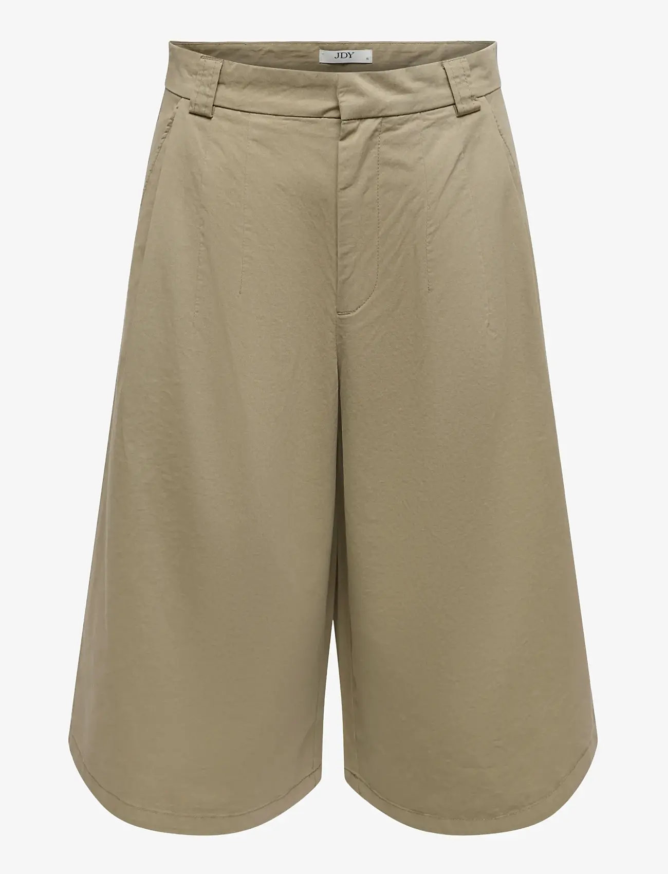 JDY - JDYBIANCA HW BERMUDA SHORTS PNT NOOS - bermudashorts - lead gray - 1