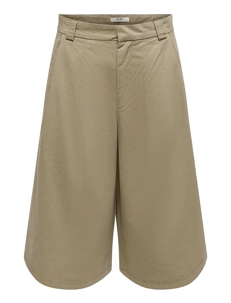 JDY - JDYBIANCA HW BERMUDA SHORTS PNT NOOS - bermudashorts - lead gray - 1