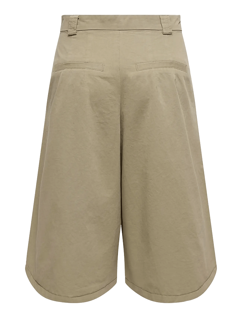 JDY - JDYBIANCA HW BERMUDA SHORTS PNT NOOS - bermudashorts - lead gray - 2