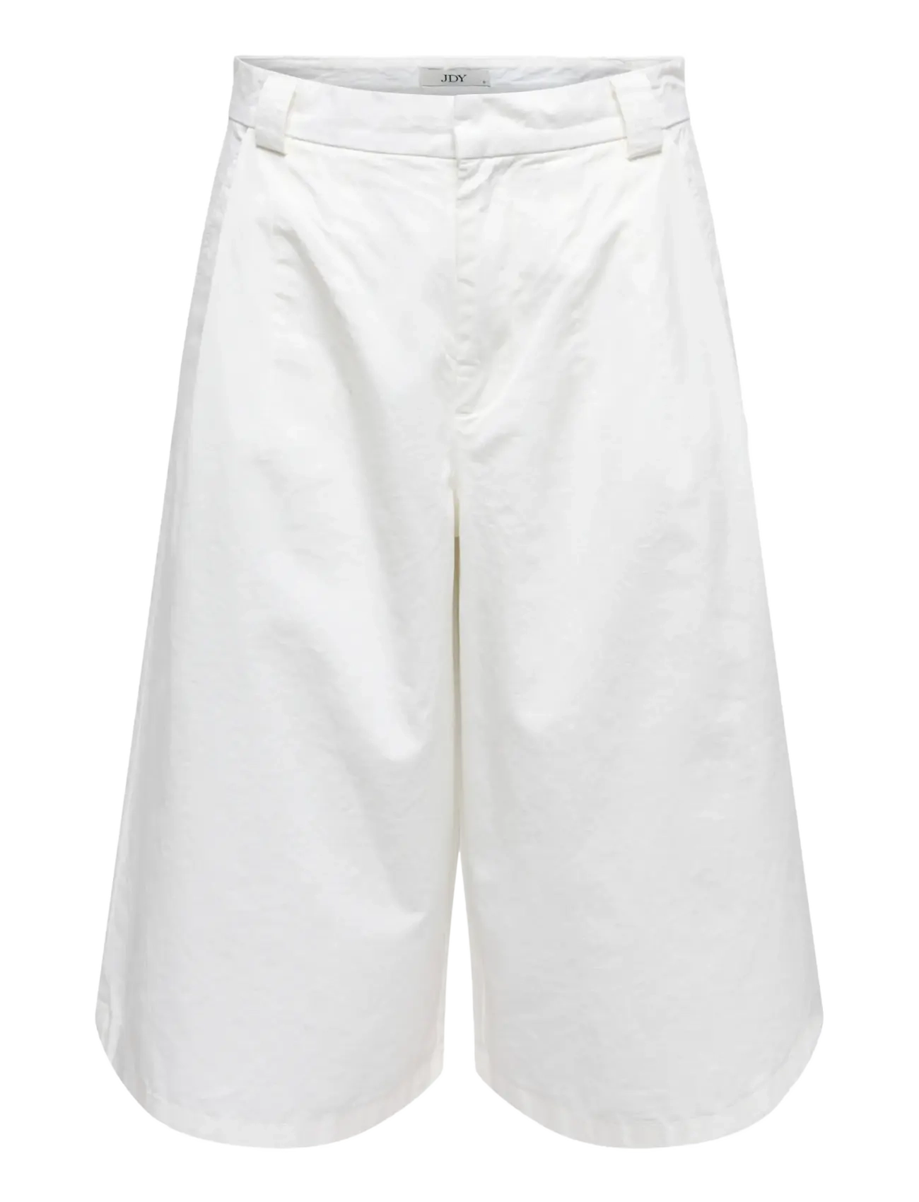 JDY JDYBIANCA HW BERMUDA SHORTS PNT NOOS - Shorts - WHITE / white
