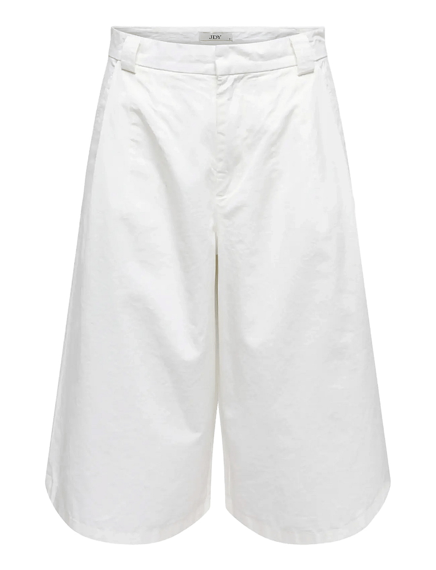 JDY - JDYBIANCA HW BERMUDA SHORTS PNT NOOS - white - 1