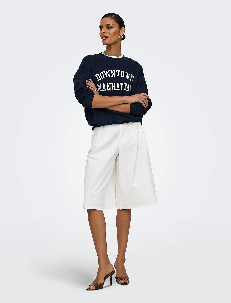 JDY - JDYBIANCA HW BERMUDA SHORTS PNT NOOS - white - 4