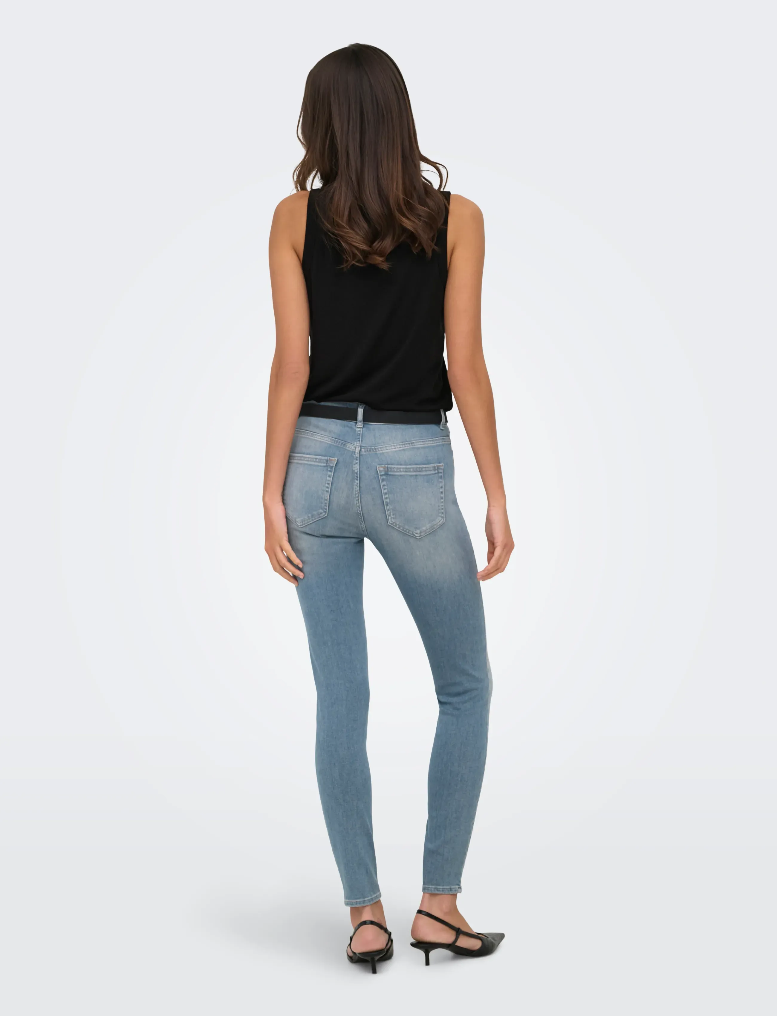 JDY - JDYUFFA S/L TOP JRS NOOS - tanktops - black - 3