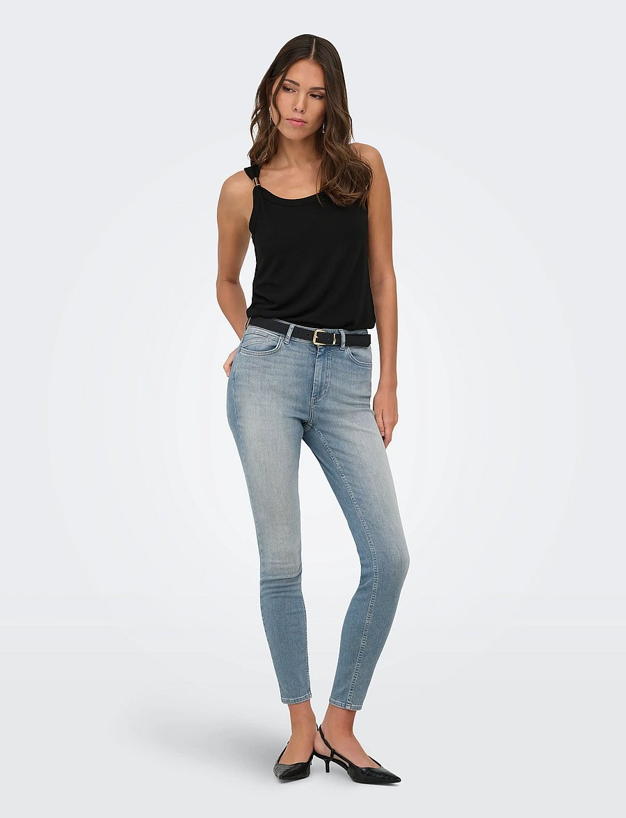 JDY - JDYUFFA S/L TOP JRS NOOS - tanktops - black - 4