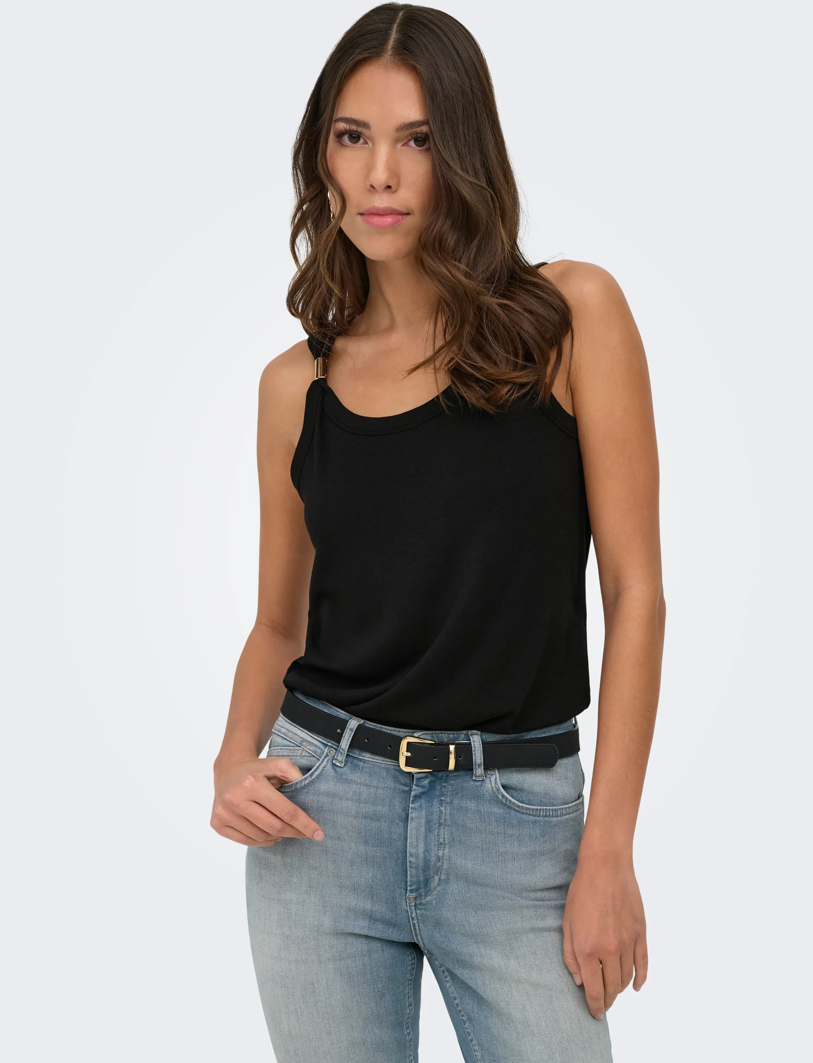 JDY Jdyuffa S/L Top Jrs Noos linnen dam – bild 6