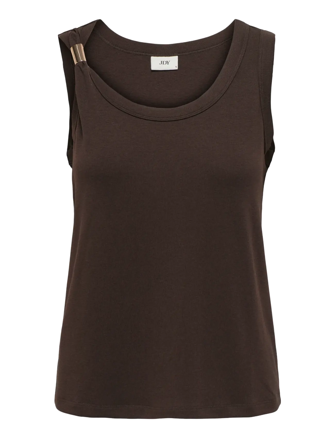 JDY JDYUFFA S/L TOP JRS NOOS - Kläder - CHICORY COFFEE / brown
