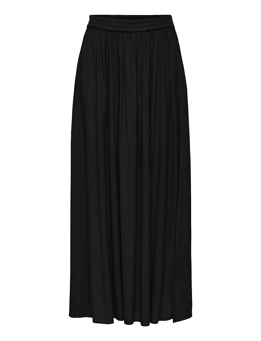 JDY - JDYLIVA LIFE HW MIDI SKIRT WVN - midi-röcke - black - 0