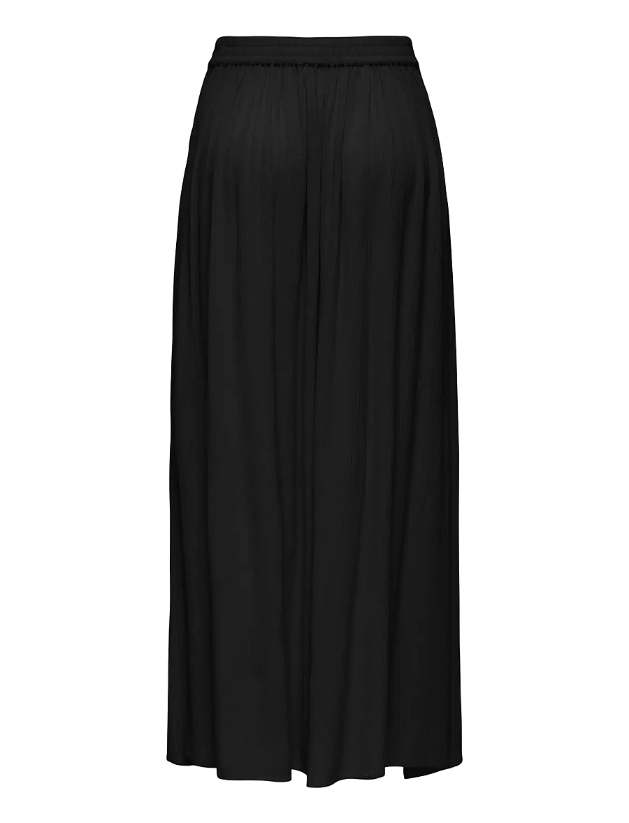 JDY - JDYLIVA LIFE HW MIDI SKIRT WVN - midi-röcke - black - 1