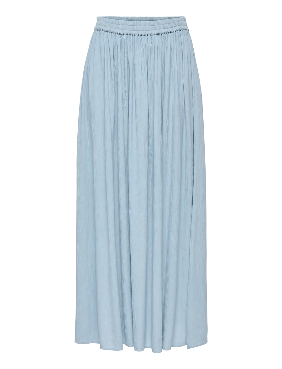 JDY - JDYLIVA LIFE HW MIDI SKIRT WVN - midi skirts - dusty blue - 0