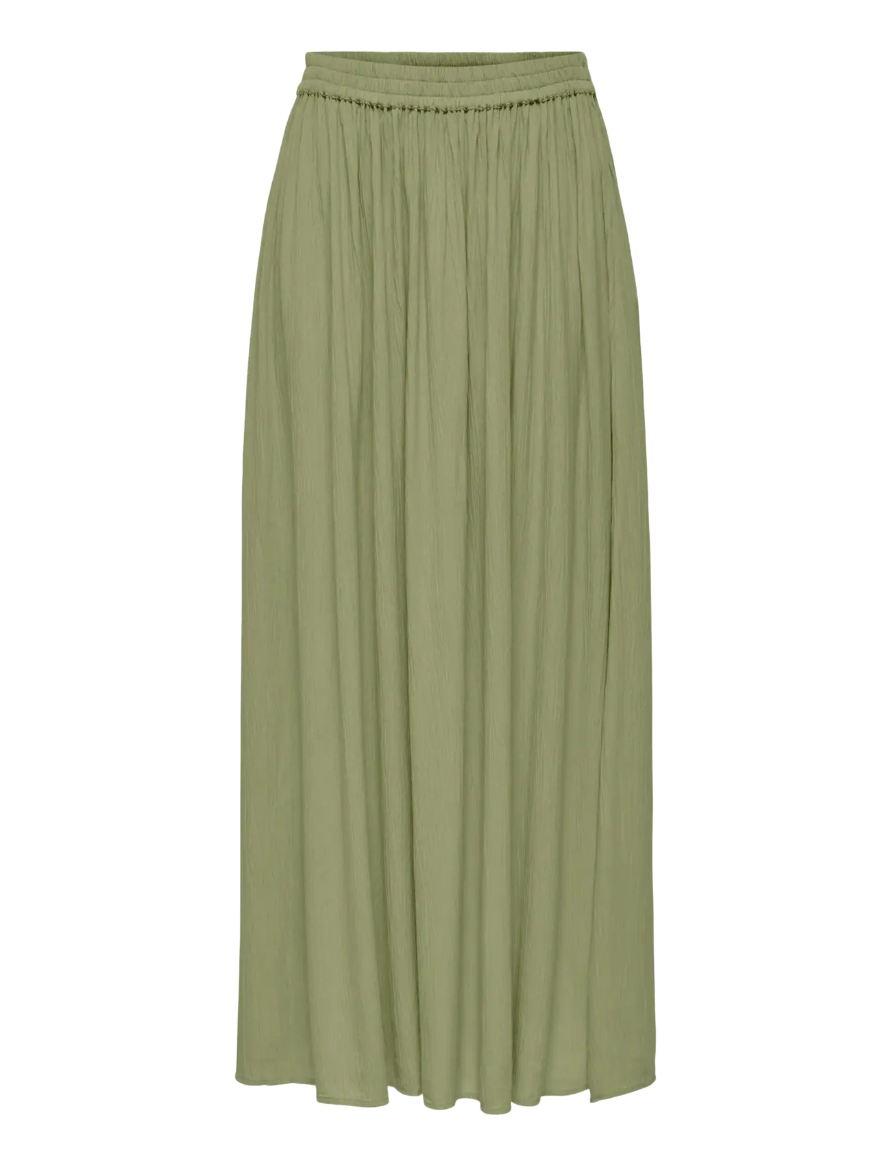 JDY Jdyliva Life Hw Midi Skirt Wvn, XS, Green, Nederdele > Knælange Og Midi Nederdele, Dame