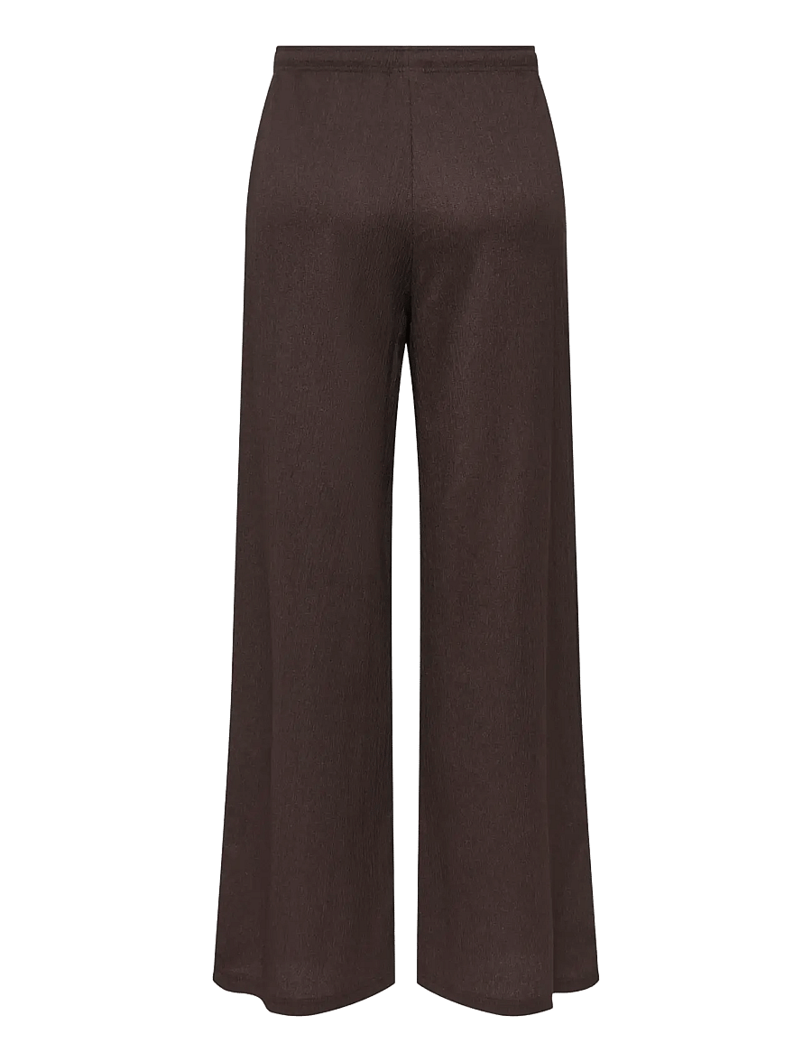 JDY - JDYDEBBIE NEW LOOSE PANT JRS DIA - bukser med brede ben - coffee bean - 2