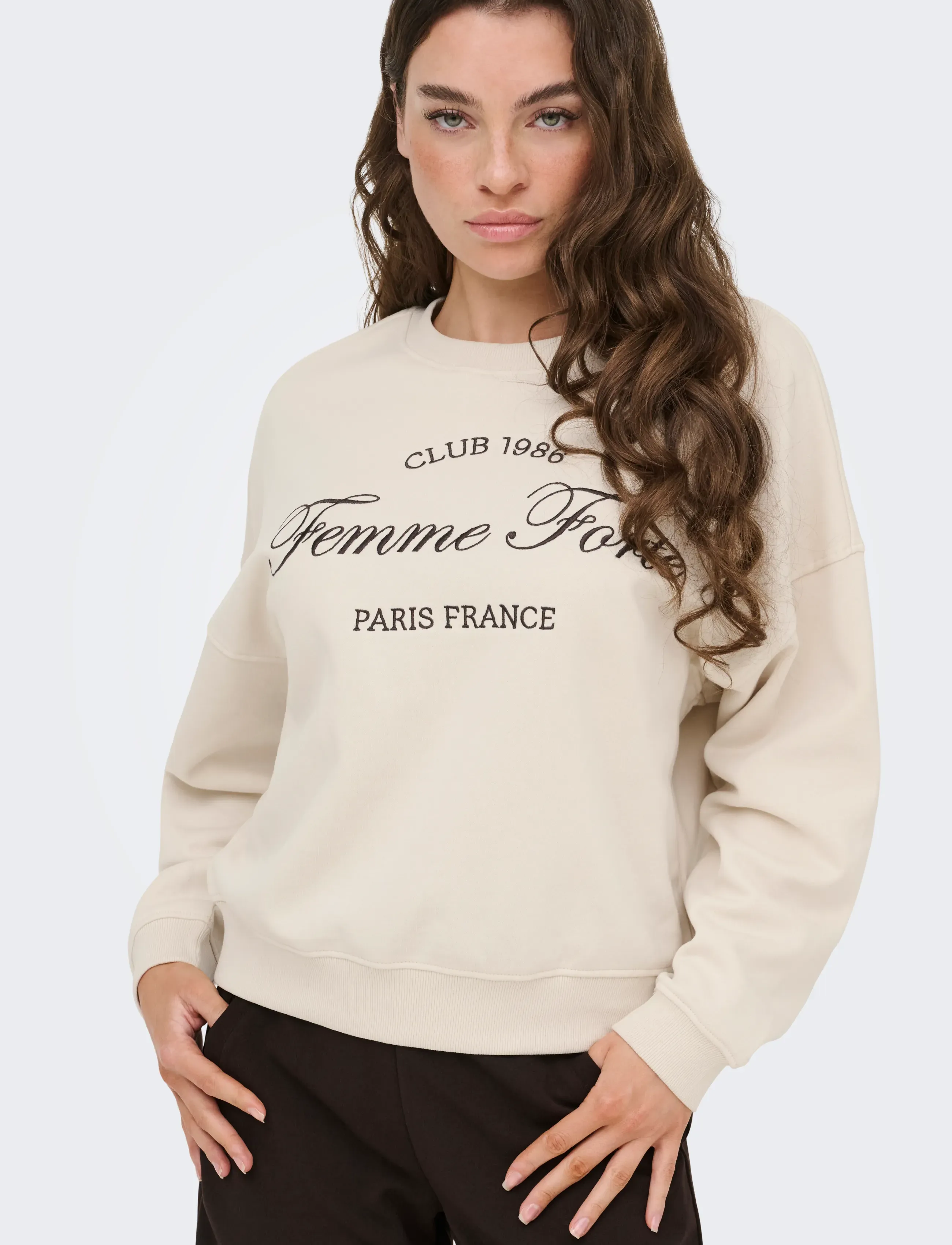 JDY Jdymesa L/S O-Nk Emb Sweat Jrs Noos tröjor dam – bild 6