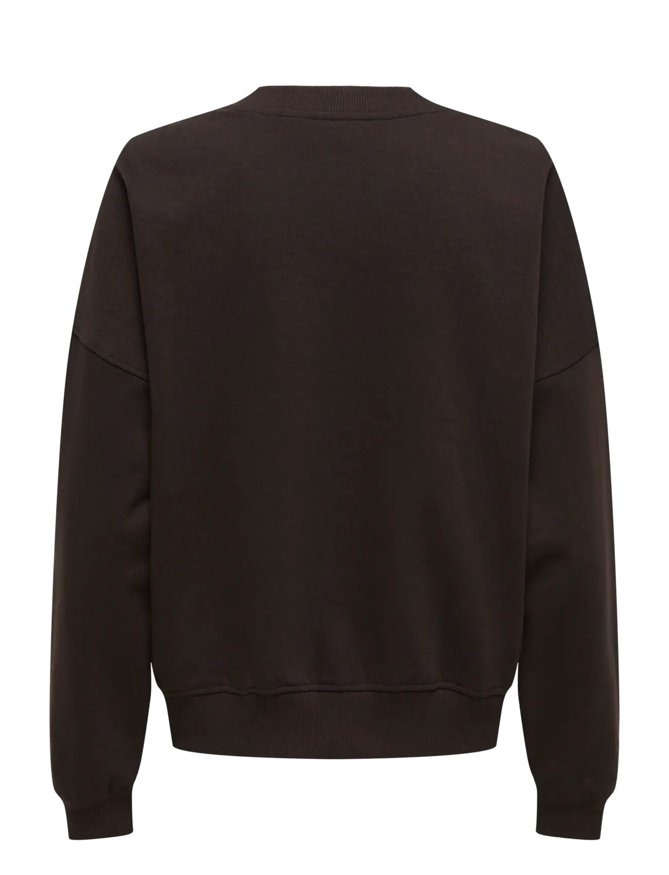 JDY - JDYMESA LIFE L/S O-NK EMB SWEAT JRS NOOS - hverdags stil - ganache - 2