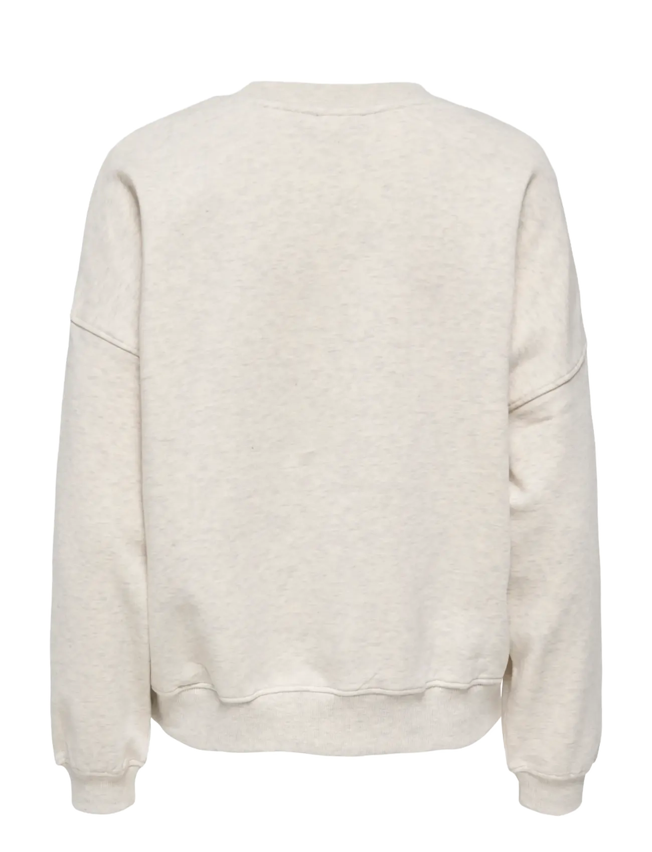 JDY - JDYMESA L/S O-NK EMB SWEAT JRS NOOS - vardagsstil - oatmeal - 2