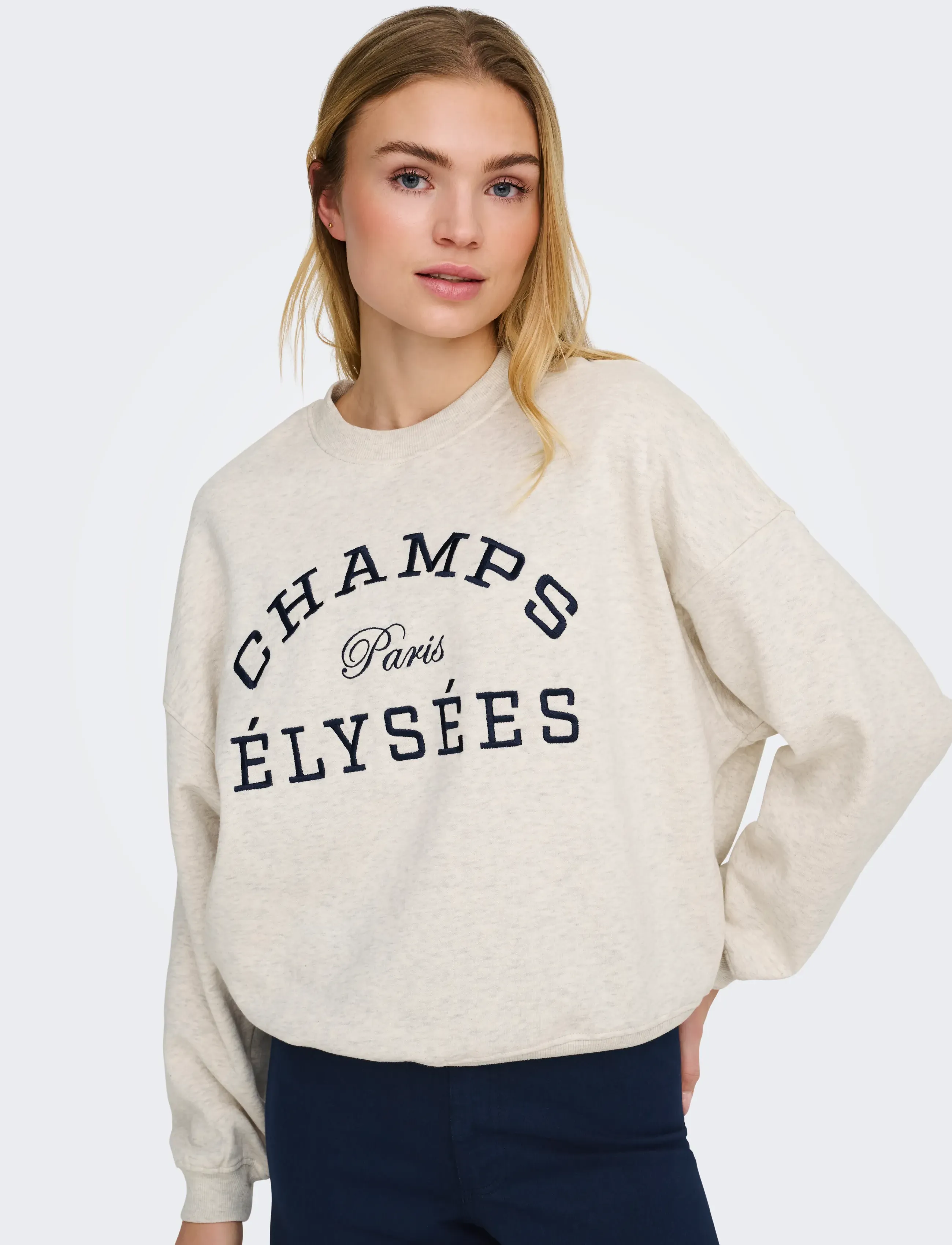 JDY Jdymesa L/S O-Nk Emb Sweat Jrs Noos tröjor dam – bild 6