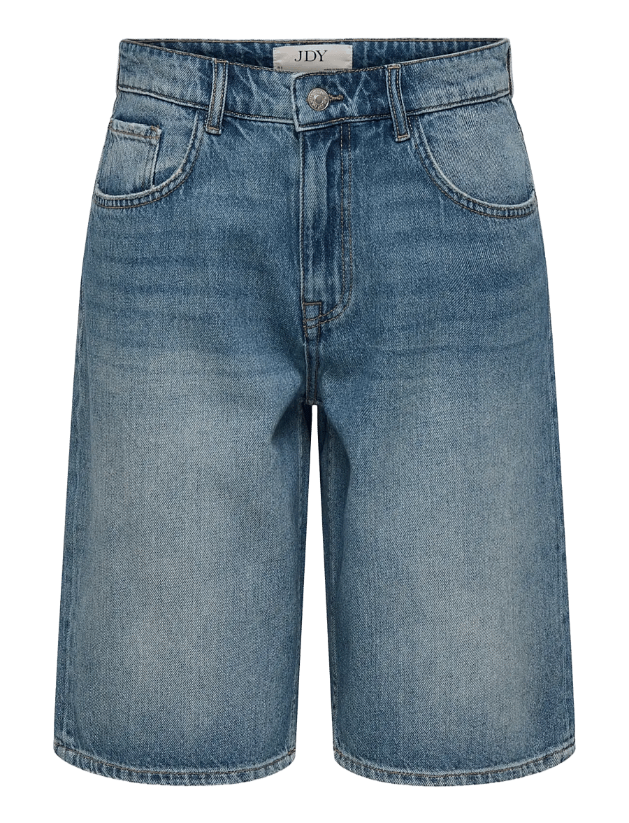 JDY - JDYLINA MW BERMUDA SHORTS DNM NOOS - short en jeans - medium blue denim - 1