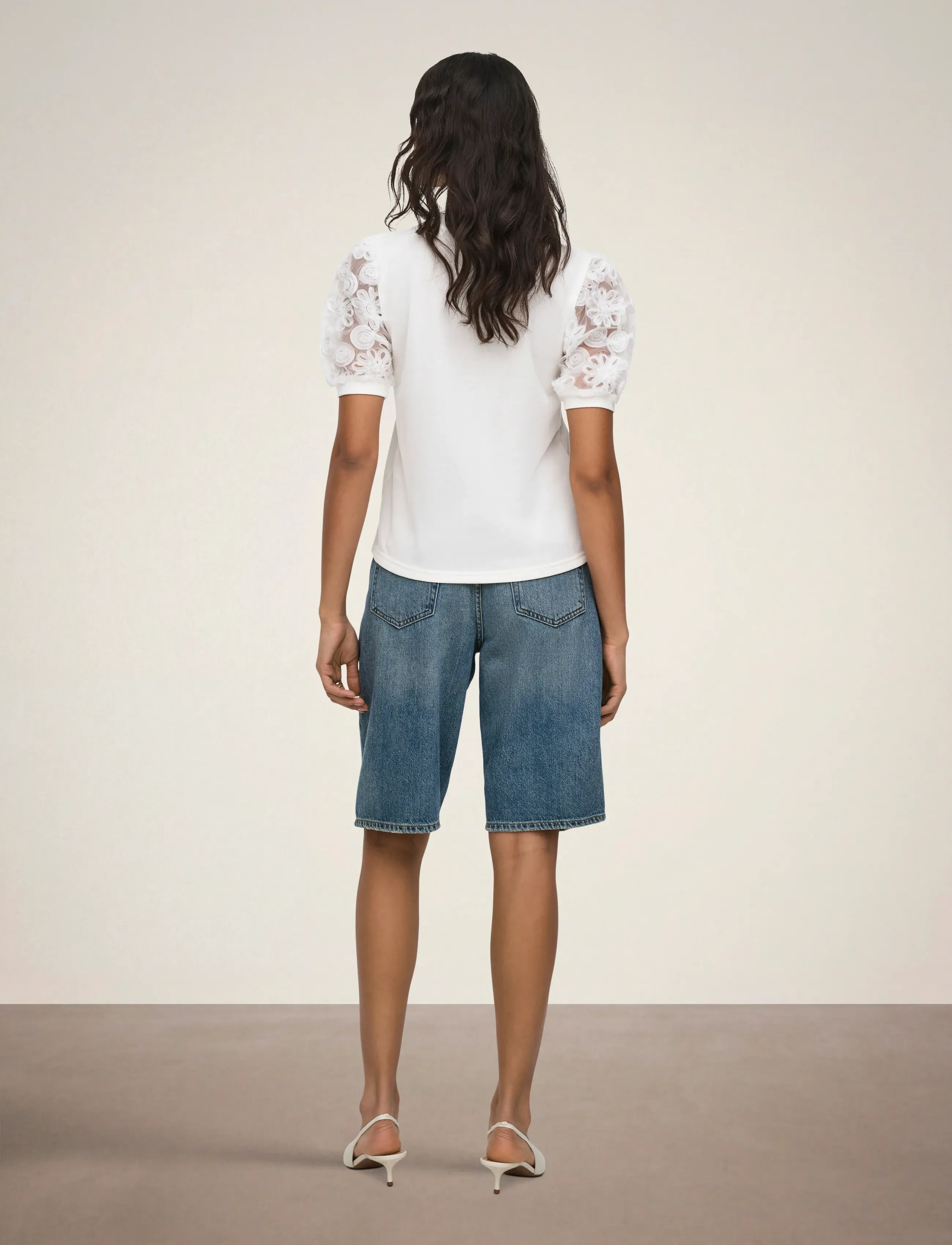 JDY - JDYLINA MW BERMUDA SHORTS DNM NOOS - short en jeans - medium blue denim - 3